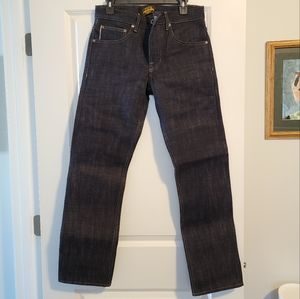 Brave Star The True Straight 17oz 'Hatch Attack' Japan Selvage Denim